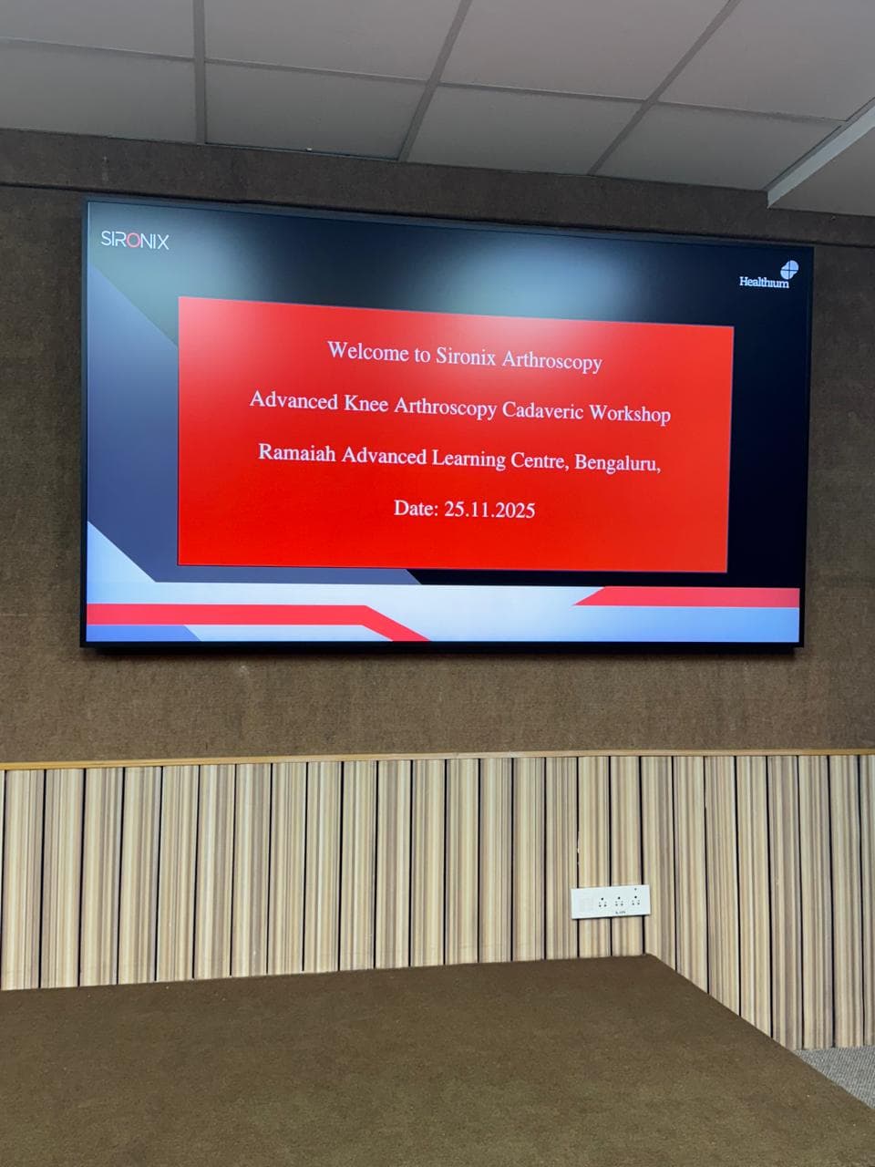 Knee and Shoulder Cadaveric Workshop